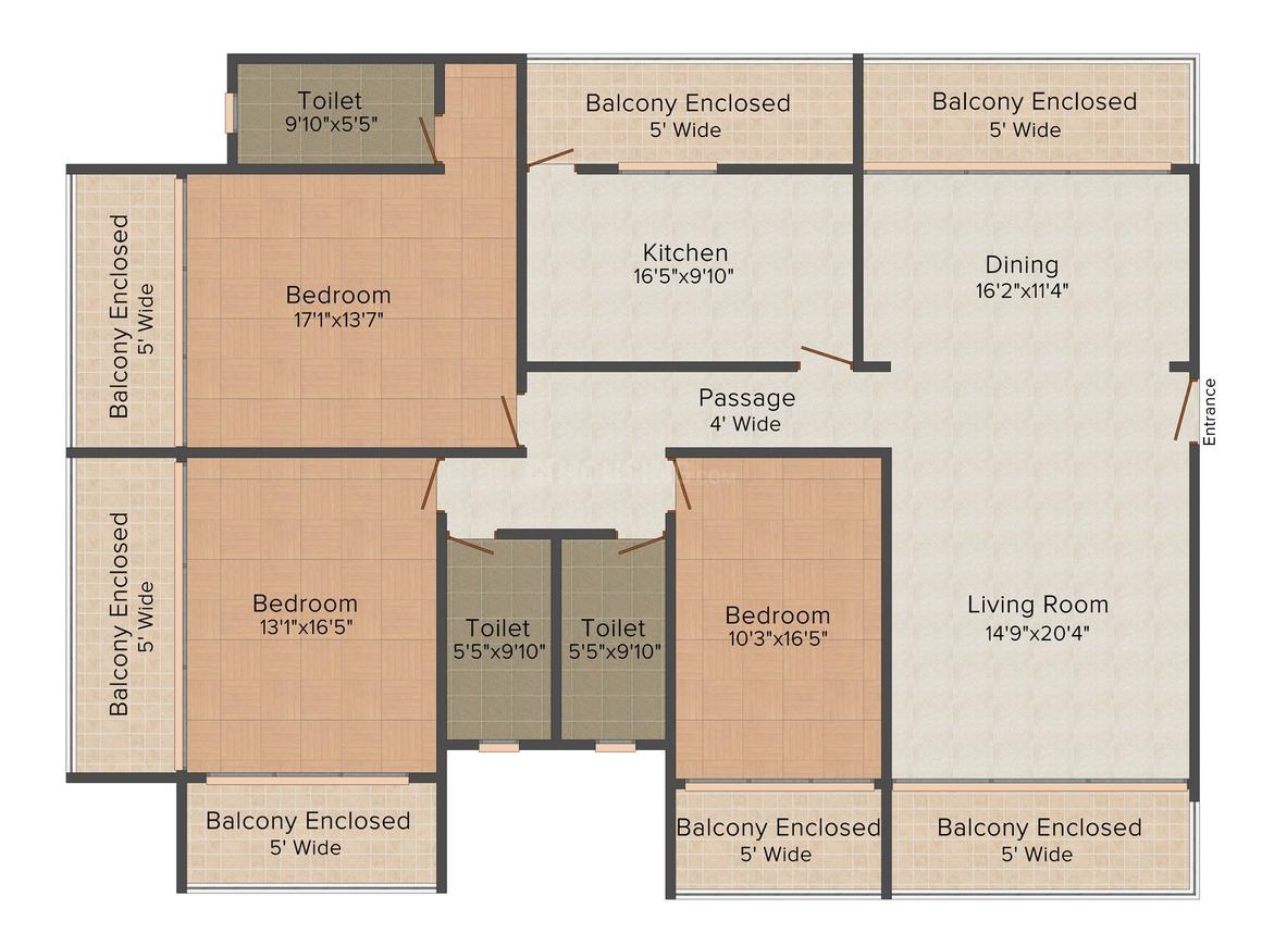 Kamat Vision Floor Plan Panjim, Goa