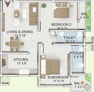Tridev Square 2D 1