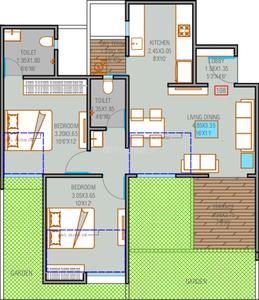 Majestique Towers East 2D 1