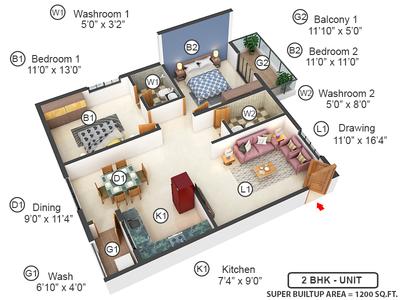 ELV 55 East Fort 3D 1