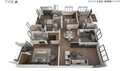 Protech Tarun Nagar Phase 4 Block D 3D 1