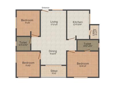 Varun Aashritha Residency 2D 2