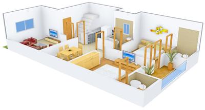 Aftek Greens Villas 2D 3