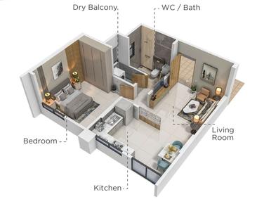 Gallery Cover Pic of Raviraj One Residency Phase 1