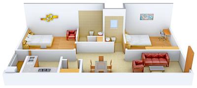 Axis Pleasant Apartments 3D 1