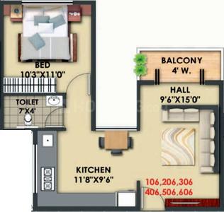 Vedant Apartment 2D 3