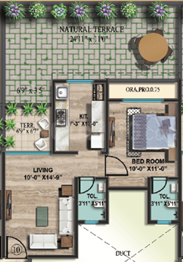 Tharwani Millennium City 2D 1