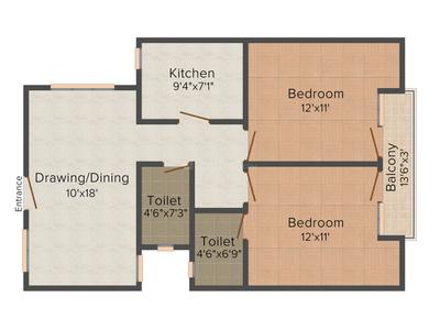 Paras Elegance Apartment 2D 2