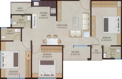 Developers Sahaj Avenue Appartment 2D 2