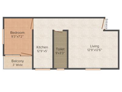 Mane Developers And Builders Rohan Residency 2D 1