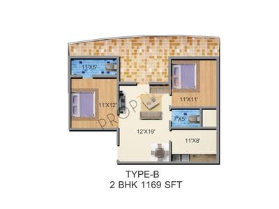 Akash Heritage IX 2D 1