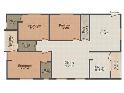 Vjaya Durga Residency 2D 2