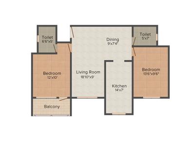 Matha Panchadurga Residency 2D 2