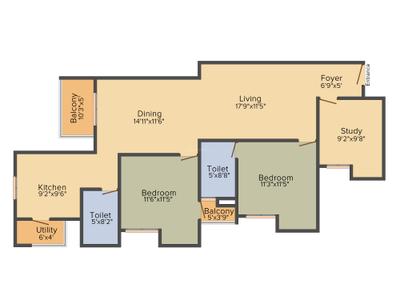 S And S Sarvam Apartments 2D 1