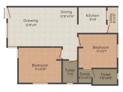 KAF's Ibrahim Heights 2D 1