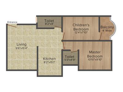 Prabhat Paradise Phase II 2D 3