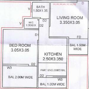 Om Sai Sai Residency Apartments 2D 1