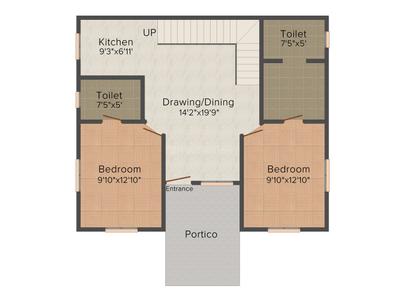 Technoculture Yamuna 2D - Ground Floor 2