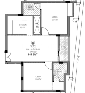 Arjun Anandham Flats 2D 1