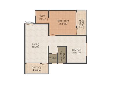 Jay Maa Apartment 2D 3