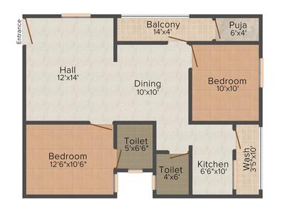 Kavi BVR Heights 2D 1