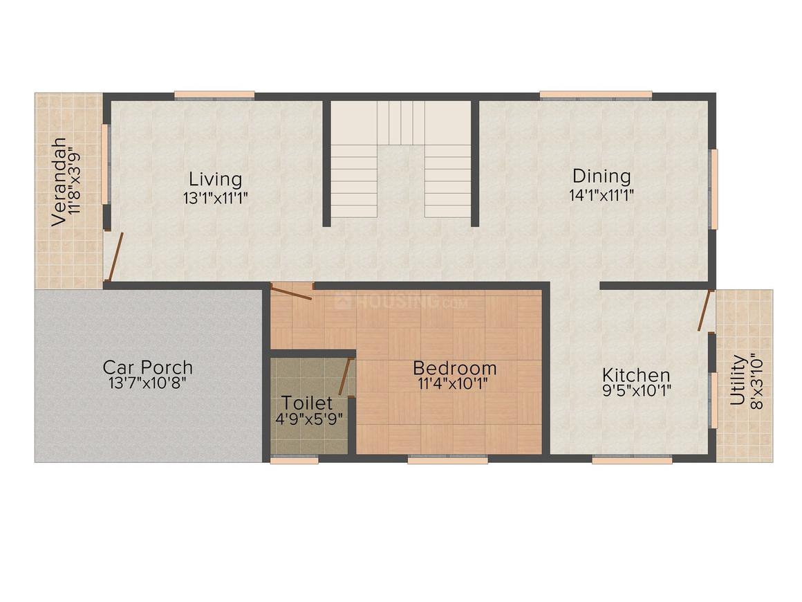 Coconut Valley Floor Plan Kulasekharam, Thiruvananthapuram