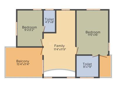 Sas Bliss 2D - First Floor 1