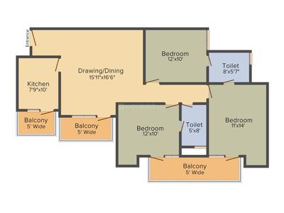 Dhingra Projects Blue Solitaire 2D 1