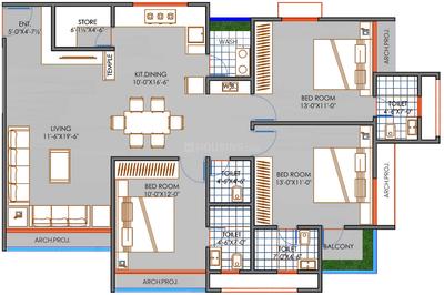 DRBs LR Peak Living 2D 2