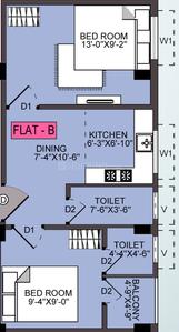 Usha Apartment 2D 1