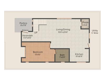 Samruddhi Elite Homes	 2D - Ground Floor 3