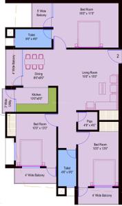 V K Shiva Enclave 2D 3