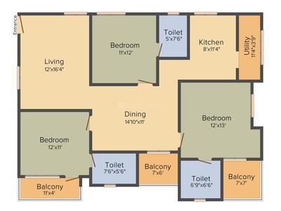 Affinity Silver Oak Enclave 2D 3
