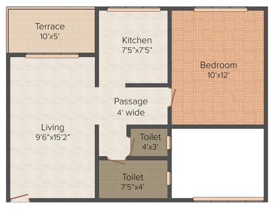LJ Arya Residency 2D 1