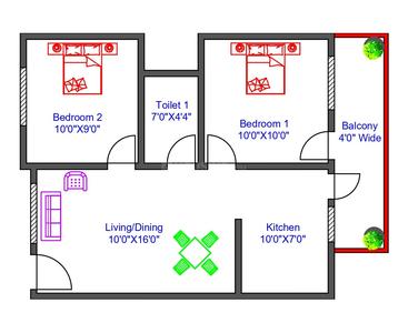 Lila Atulyam Phase 1 2D 1