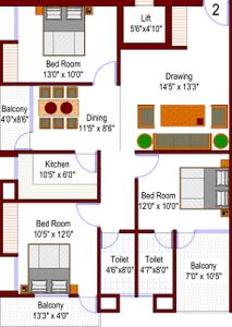 Samridhi Kutir 2D 3
