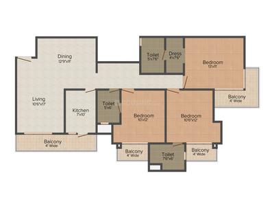 Dynamik Sky View Apartments 2D 2