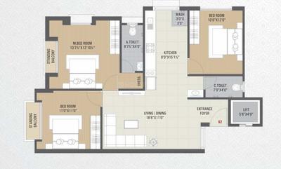 Regency Divya Kedareshwar Residency 2D 2
