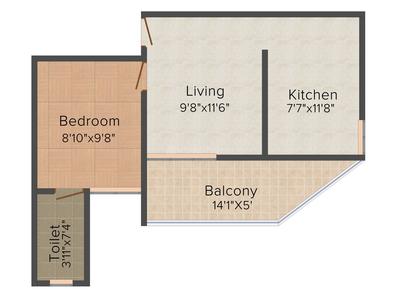Address Village Residency 1 2D 1
