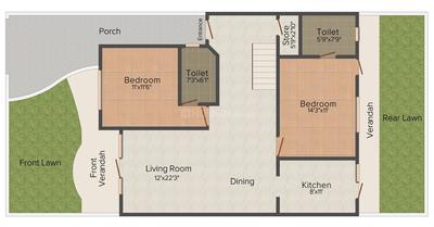 Eldeco Rivera 2D - Ground Floor 1