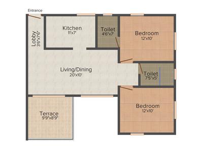 Phoenix Apartments 2D 1