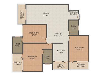 Durga Natraj Apartment 2D 1