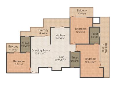 Gaursons Grandeur 2D 3