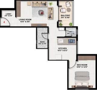 Gallery Cover Pic of Prabhavi Shilp Swamini Apartment