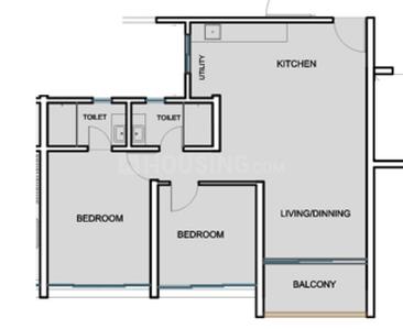 Kumar Parth Tower C3 2D 1