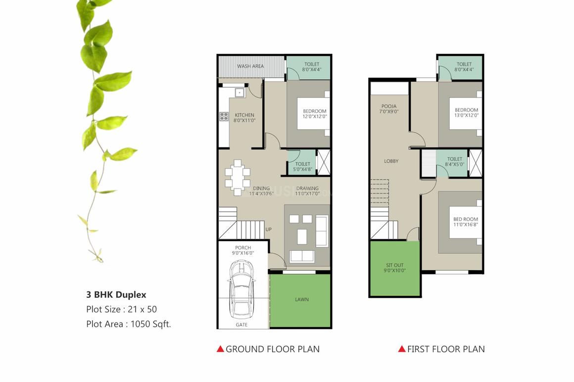 Balaji Parisar Phase II Floor Plan Ayodhya Bypass, Bhopal