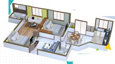 Sineway Saanvi Enclave 3D 1