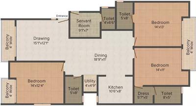 Mansarovar Apartment 2D 2