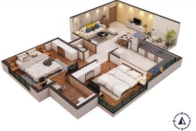 MPCHFLS Galaxy Heights Malwani 3D 4