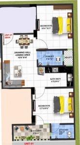 Trinity Orchid Tower 2D 2